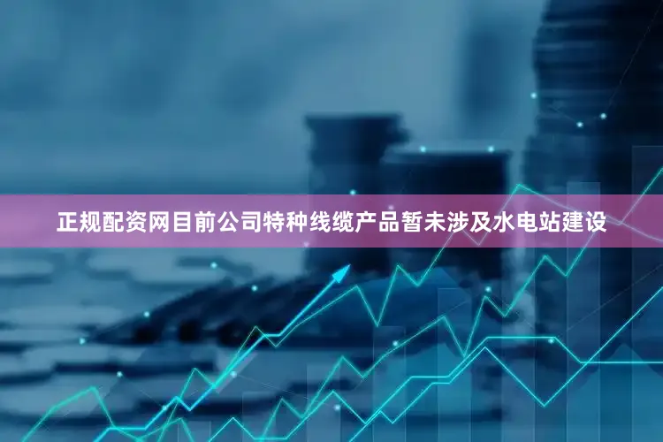 正规配资网目前公司特种线缆产品暂未涉及水电站建设